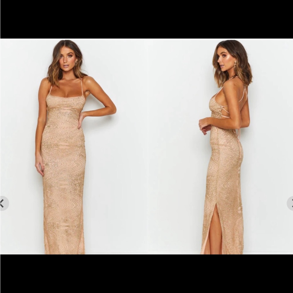 Beautiful never been worn sparkly max dress.